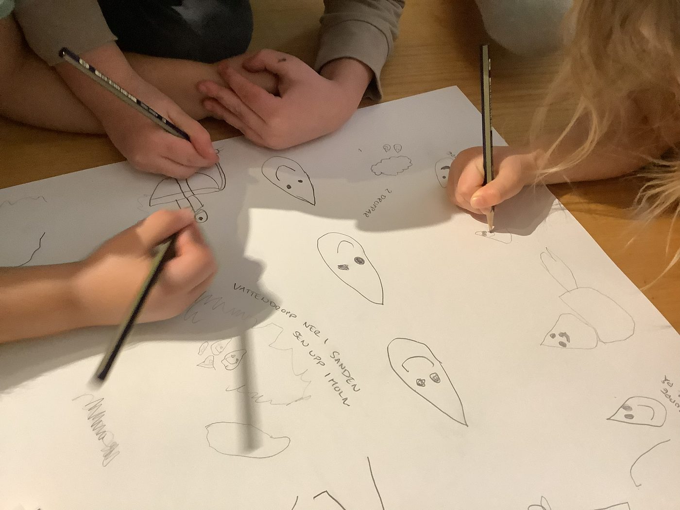 Skisser i reflektion, från berättelse till låtskapande